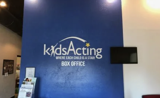 Kids Acting Wall Graphics by Captivating Signs