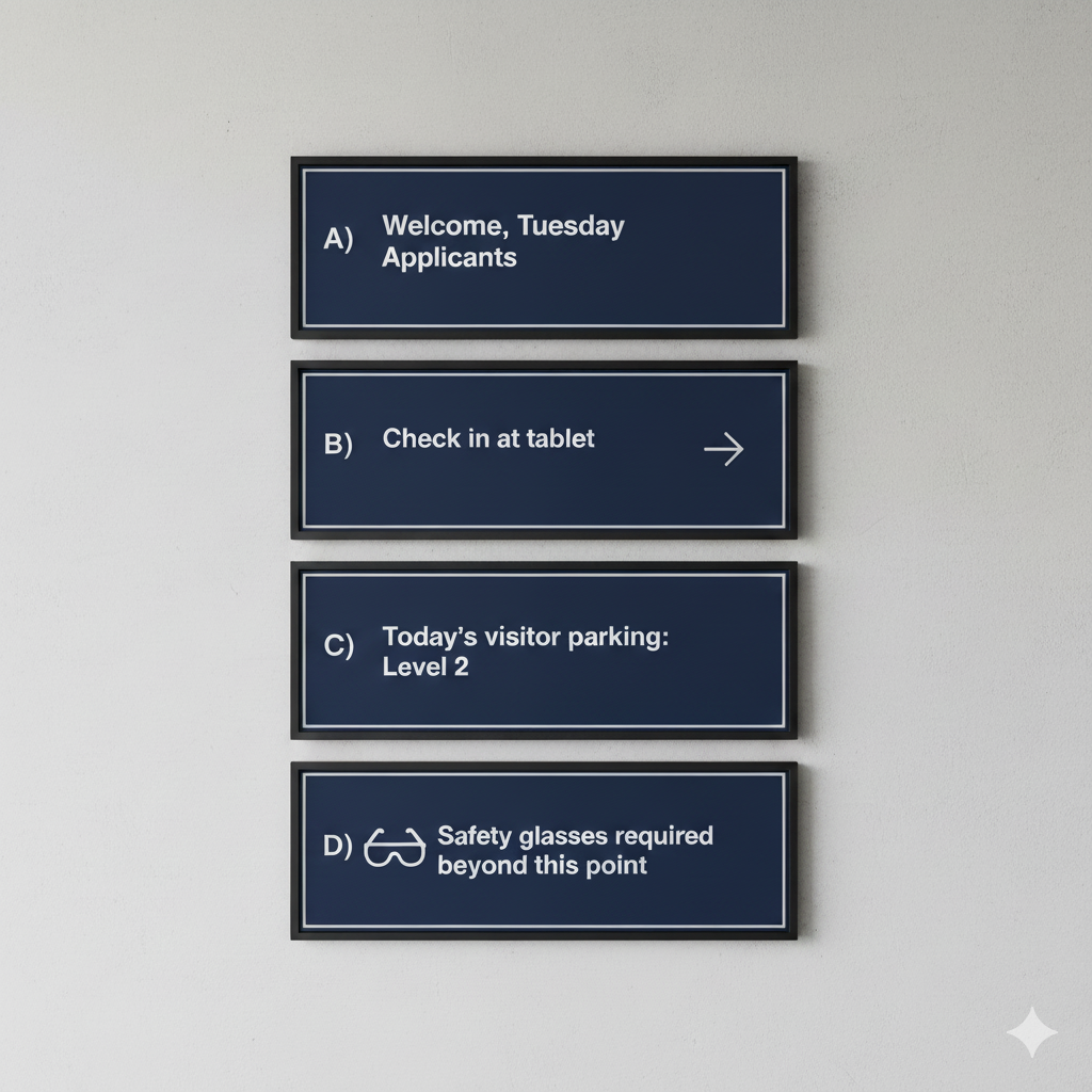 7 Ways To Use Digital Lobby Signage To Benefit Your Business