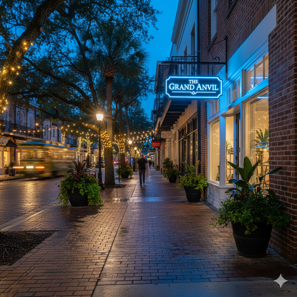 The Grand Anvil Neon Signs